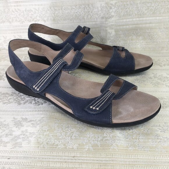 Trotters Katarina 3 Sandals Blue 10.5 M - Picture 1 of 9